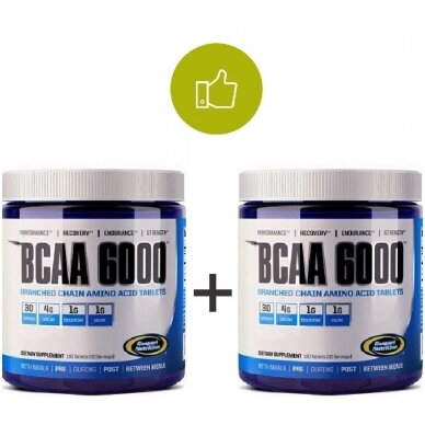 2 X Gaspari BCAA 6000 180 tab