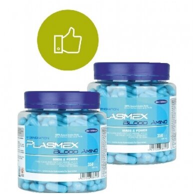 2X Megabol Plasmex Blood Amino 350kaps