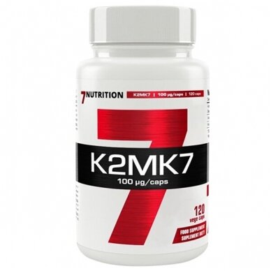 7Nutrition K2 MK7 100mcg – 120 caps