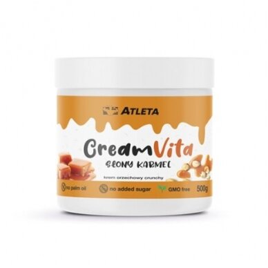 Atleta CreamVita Cream sūdyta karamelė | 500g