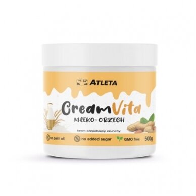 Atleta CreamVita Pieno ir riešutų kremas | 500g