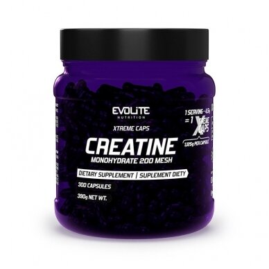 Evolite Creatine Monohydrate Xtreme 300 caps