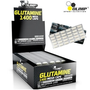 GLUTAMINE mega caps 1400