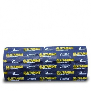 GLUTAMINE mega caps 1400 1