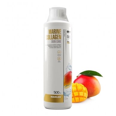 Marine Collagen Skin Care 500ml Jūrinis Kolagenas su Hialorunu ir Vit C 2