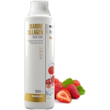 Marine Collagen Skin Care 500ml Jūrinis Kolagenas su Hialorunu ir Vit C