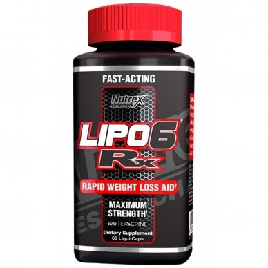 Nutrex LIPO 6 Rx 60 Kaps