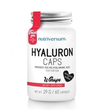 Nutriversum WSHAPE Hyaluron 60 caps