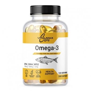 Vitalmax Care Omega 3 1000mg 60-120 Softgels